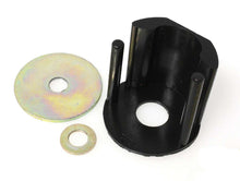 Load image into Gallery viewer, Polyurethane Motor Mount Insert; Black; Performance Polyurethane;