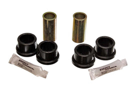 Control Arm Bushing Set; Black; Rear; w/IRS; Performance Polyurethane;