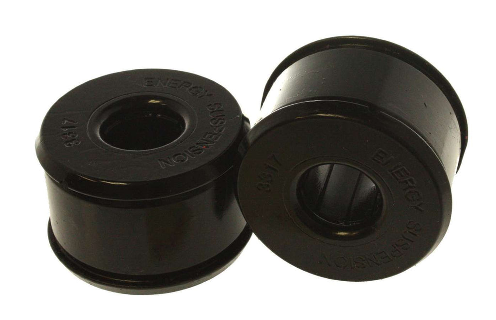 Trailing Arm Bushing Set; Black; Rear; Must Reuse All Metal Hardware;