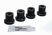 Load image into Gallery viewer, Shackle Bushing Set; Black; w/Aftermarket Shackles; Performance Polyurethane;