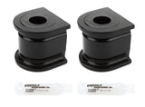 Sway Bar Bushing Set; Black; Front; Bar Dia. 23 mm.; Performance Polyurethane;