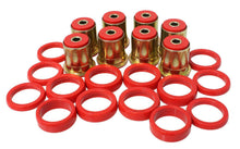 Load image into Gallery viewer, Control Arm Bushing Set; Red; Rear; Performance Polyurethane;