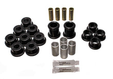 Load image into Gallery viewer, Control Arm Bushing Set; Black; Front; Performance Polyurethane;