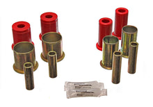 Load image into Gallery viewer, Control Arm Bushing Set; Red; Front; Performance Polyurethane;