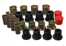 Load image into Gallery viewer, Control Arm Bushing Set; Black; Front; Performance Polyurethane;