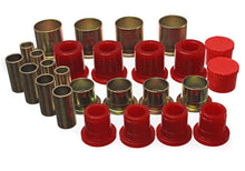 Load image into Gallery viewer, Control Arm Bushing Set; Red; Front; Performance Polyurethane;