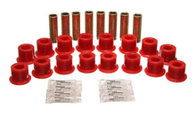 Load image into Gallery viewer, Control Arm Bushing Set; Red; Front Or Rear; Performance Polyurethane;