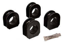 Load image into Gallery viewer, Sway Bar Bushing Set; Black; Rear; Bar Dia. 1.75 in.; Performance Polyurethane;