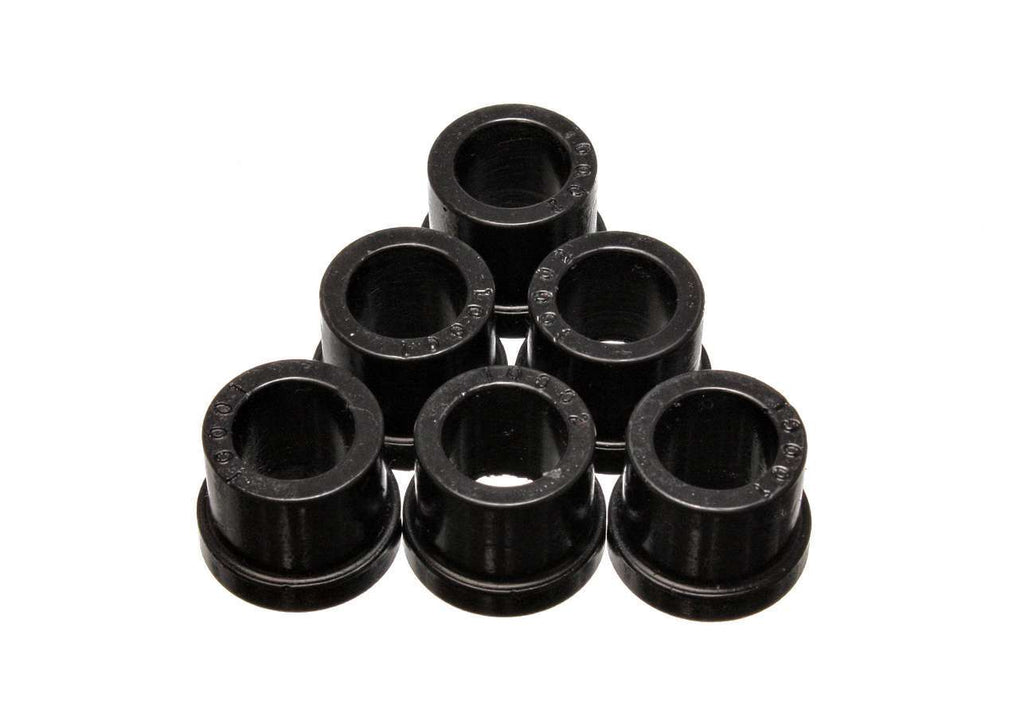 Rack And Pinion Bushing Set; Black; Performance Polyurethane;