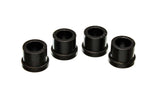 Rack And Pinion Bushing Set; Black; Performance Polyurethane;