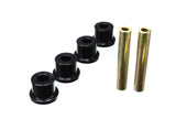 Transmission Crossmember Mount Bushings; Black; Mounts To Frame Bushing;