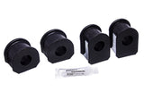 Sway Bar Bushing Set; Black; Front; Bar Diam. 1 in.; Performance Polyurethane;