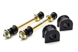 Sway Bar Bushing Set; Black; Front; 29mm; Performance Polyurethane;