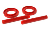 Coil Spring Isolator Set; Red; Performance Polyurethane;
