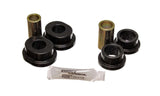 Track Arm Bushing Set; Black; Rear; Performance Polyurethane;