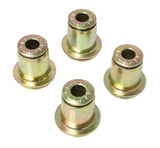 Control Arm Bushing Set; Black; Front Upper; Performance Polyurethane;