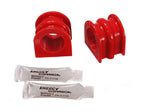 Sway Bar Bushing Set; Red; Front; Bar Dia. 32mm; Performance Polyurethane;