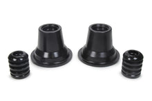 Load image into Gallery viewer, Coil Spring Bump Stop Isolator Set; Rear; Black;