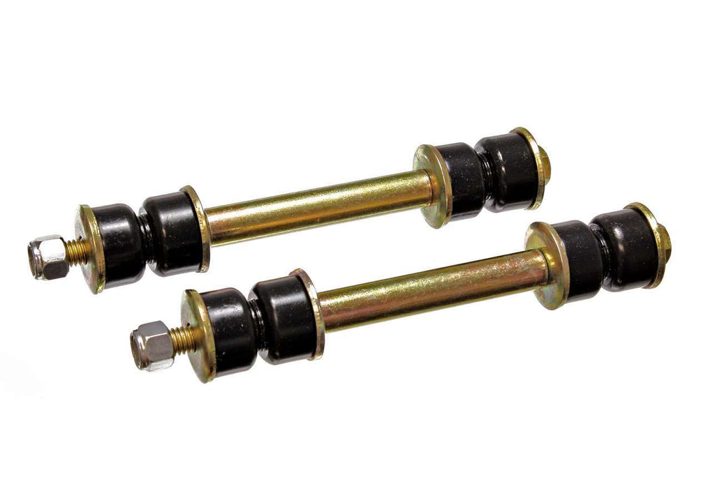 Fixed Length End Link Set; Black; L-2 7/8 in.;