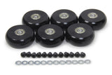 Creeper Wheel; Black; 2 3/8 in./60mm; Qty 6;