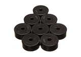 Universal Leaf Spring Pad; Black; 2 1/32 in. OD x 7/16 in. ID x 13/16 in. H;