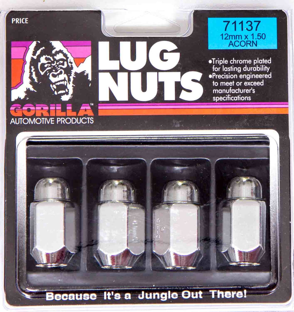 100 Lugnuts 7/16 Acorn 13/16 Hex