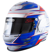 Load image into Gallery viewer, RZ-61S Red/Blue Graphic Helmet