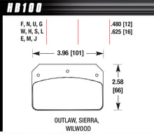 Load image into Gallery viewer, Brake Pad Dynalite DTC- 60