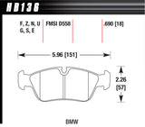 Brake Pads DTC-60 BMW Front