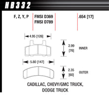 Load image into Gallery viewer, Performance Street Brake Pads (4)