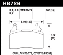 Load image into Gallery viewer, Hawk Performance Ceramic Brakes Pads Camaro 6th Gen SS