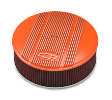 Load image into Gallery viewer, 14" x 4" Air Cleaner Kit w/ Premium Filter - GM "Bowtie" Logo &amp; Vintage Fins