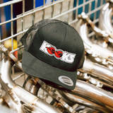 KOOKS Black Snapback - White Logo Hat