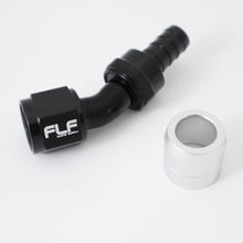 Load image into Gallery viewer, Crimp-On Swivel Hose End (Braided Rubber) - 30 Degree - 06 AN