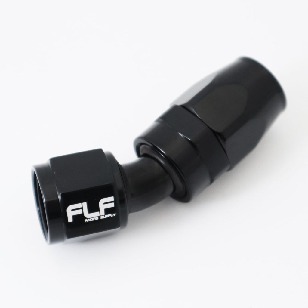 FLF Swivel Hose End (Braided Rubber) - 30 Degree AN - 20 AN