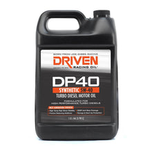 Load image into Gallery viewer, DP40 5w40 Synthetic Diesel Oil 1 Gal Bottle