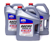 Load image into Gallery viewer, Synthetic Racing Oil 10w 30 Case 3 x 5qt Bottle