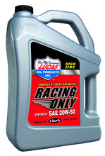 Load image into Gallery viewer, Synthetic Racing Oil 20w50 - 5 Quart Bottle