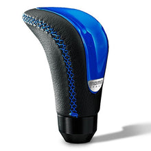 Load image into Gallery viewer, Combat EVO Shift Knob Leather Blue Insert