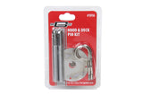 Mr. Gasket Hood Pins Kit - 7/16 Inch - Safety Pins