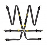 First 2 Harness Black Clip In 6 Point