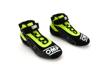 Load image into Gallery viewer, KS-3 Shoes Black And Flo Yellow Size 40