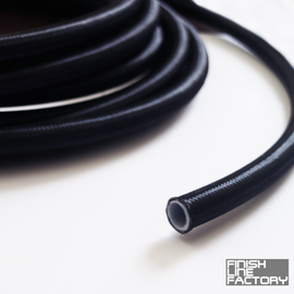 FLF PTFE Hose w/ Braided Nylon (10 Foot Roll) - 12 AN