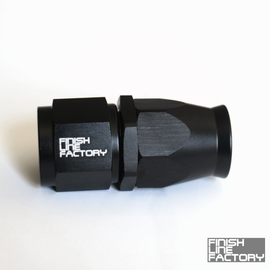 FLF Swivel Hose End (Braided PTFE) - Straight AN - 12 AN