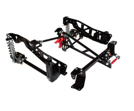 Short wheelbase, single adjustable shocks, 200 lb. springs