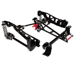 Long wheelbase, single adjustable shocks, 170 lb. springs