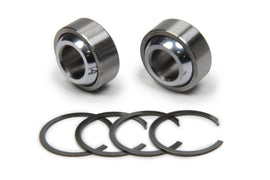 QA1 Replacement Bearings Kit includes two bearings with snap rings.