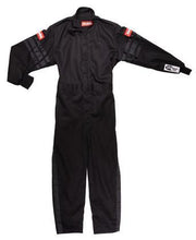 Load image into Gallery viewer, Black Suit Single Layer Kids X-Small Black Trim