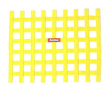 Load image into Gallery viewer, Ribbon Window Net Yellow Non-SFI 18in x 24in