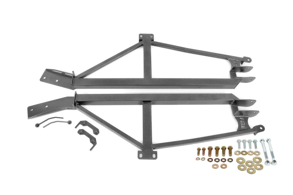 Subframe connectors, bolt-on, 4-point, non-convertible only